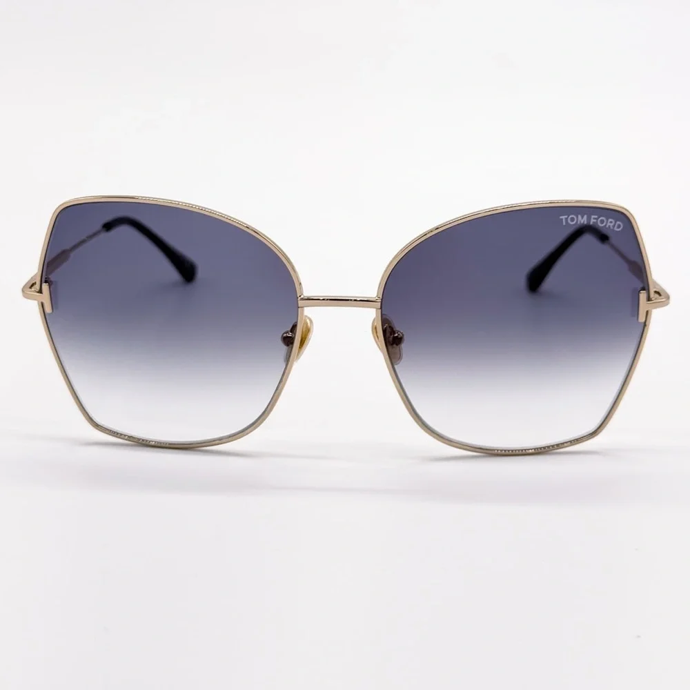 NEW TOM FORD TF951 28B GOLD WOMEN SUNGLASSES FARAH FT0951/S 28B TOM FORD EYEWEAR